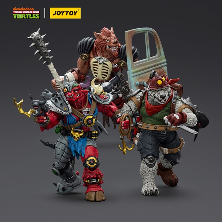 JoyToy Teenage Mutant Ninja Turtles Wave 4 Set of 3 – Kapow Toys