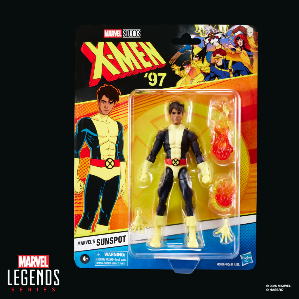 Marvel legends X-Men 97 Wave 3 Sunspot – Kapow Toys