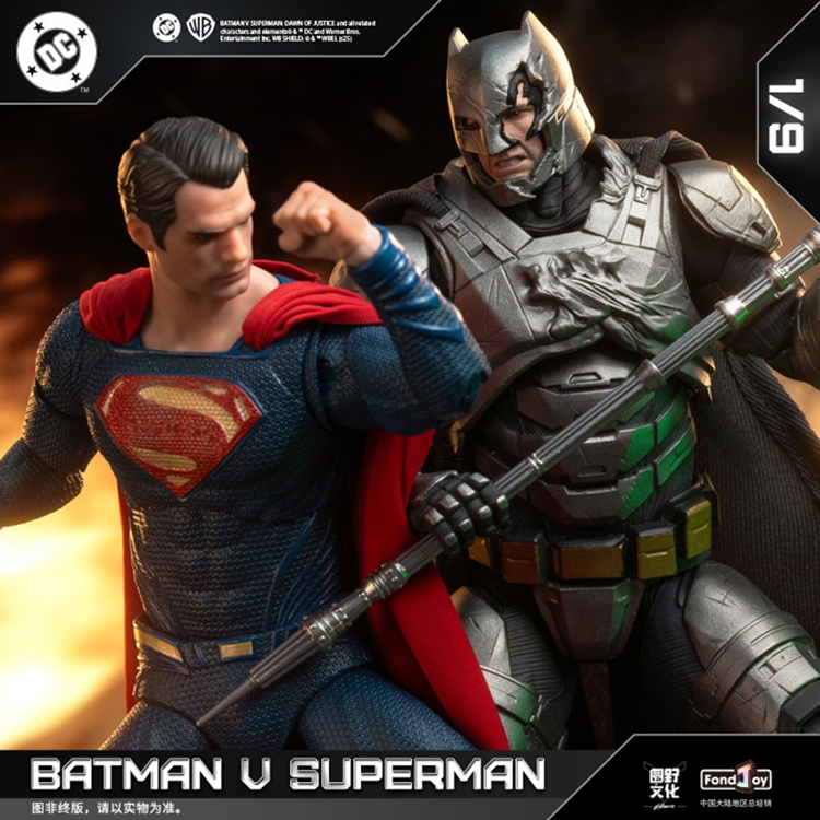 Fondjoy Dawn of Justice Armoured Batman Vs Superman 2 Pack – Kapow