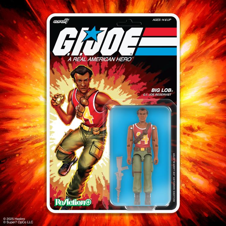 Super7 G.I. Joe ReAction+ Big Lob Action Figure – Kapow Toys