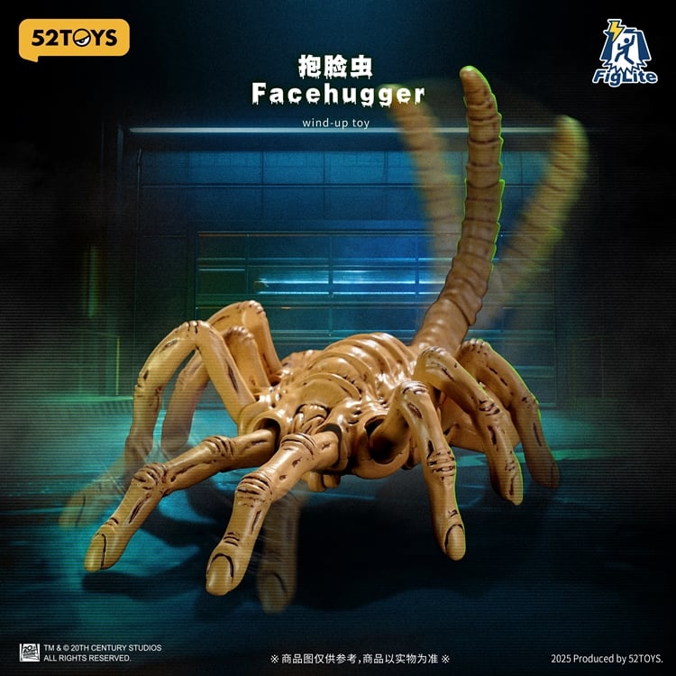 52Toys FigLite Wind Up Alien Facehugger – Kapow Toys