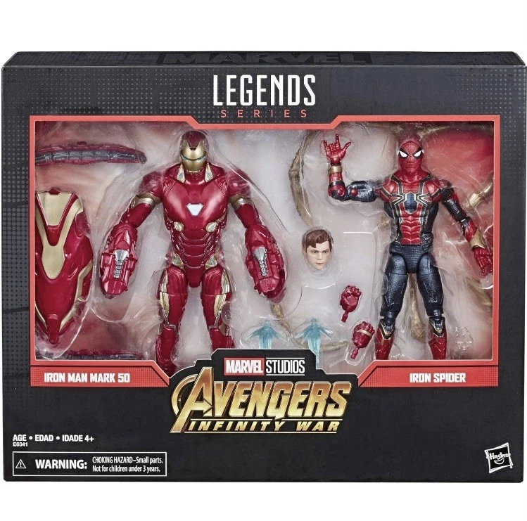 Avengers Figurine iron Spiderman articulée avec accessoires 17cm infinity war Avengers Figurine iron Spiderman articulée avec accessoires 17cm infinity war