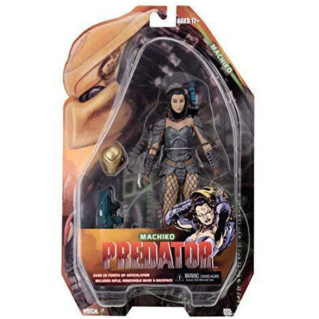 NECA Alien Vs Predator Machiko ( Card Condition Varies ) – Kapow Toys