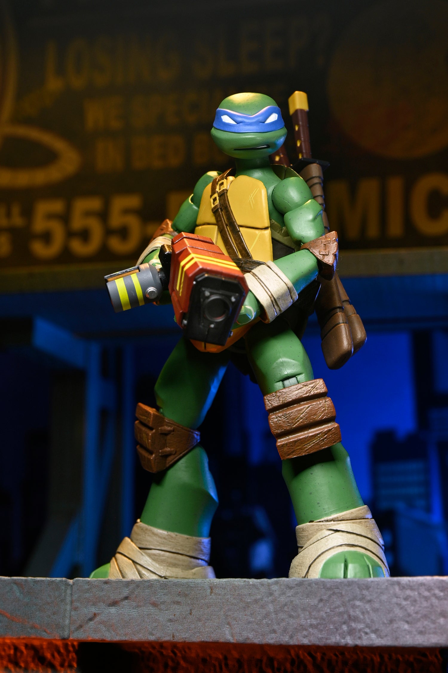 NECA Teenage Mutant Ninja Turtles 2012 Leonardo ( Nicktoons