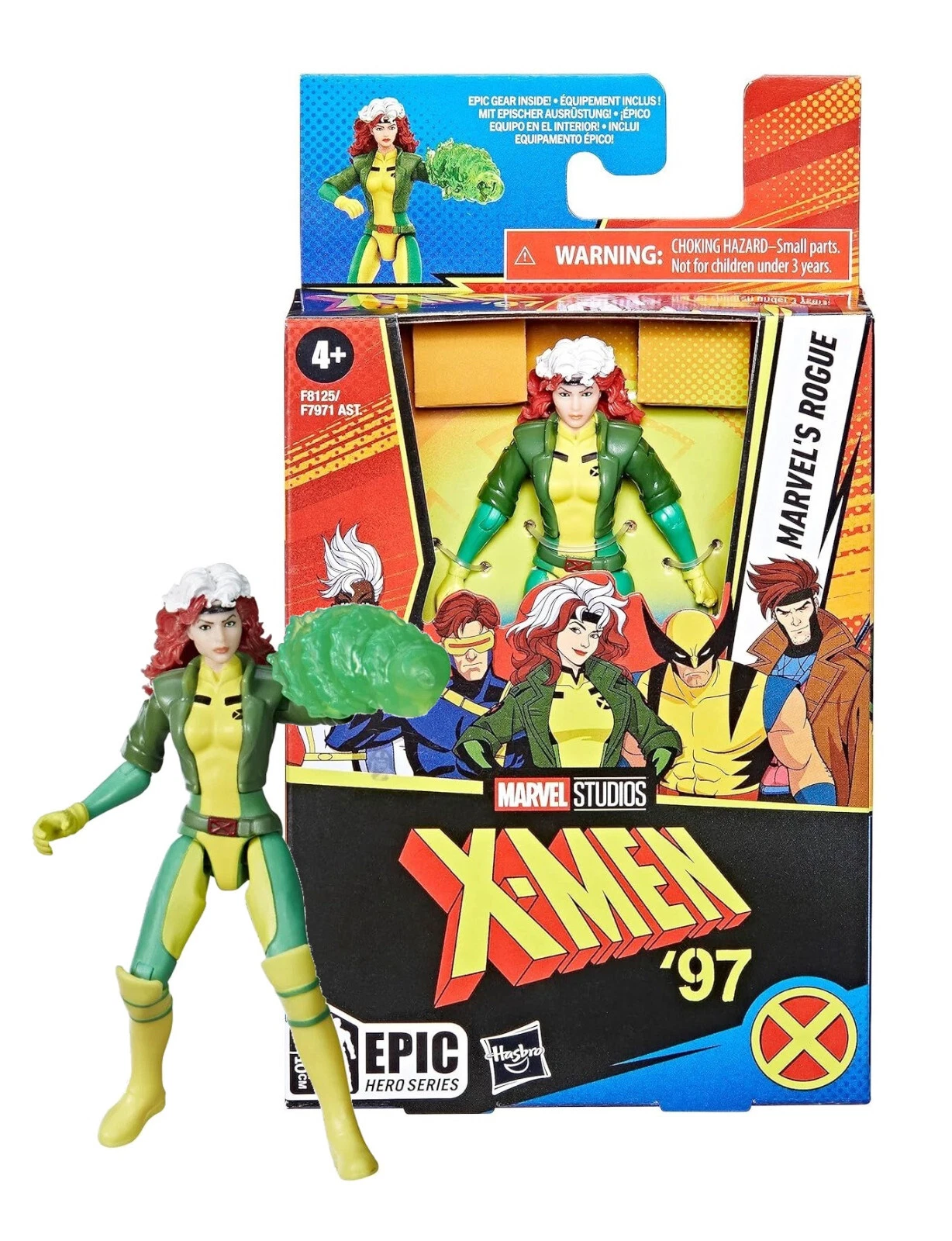 X-Men '97 ローグ X-Men 97 Epic Heroes Rogue Action Figure – Kapow Toys