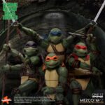 Mezco One:12 Collective Teenage Mutant Ninja Turtles 1990 Movie Box Set