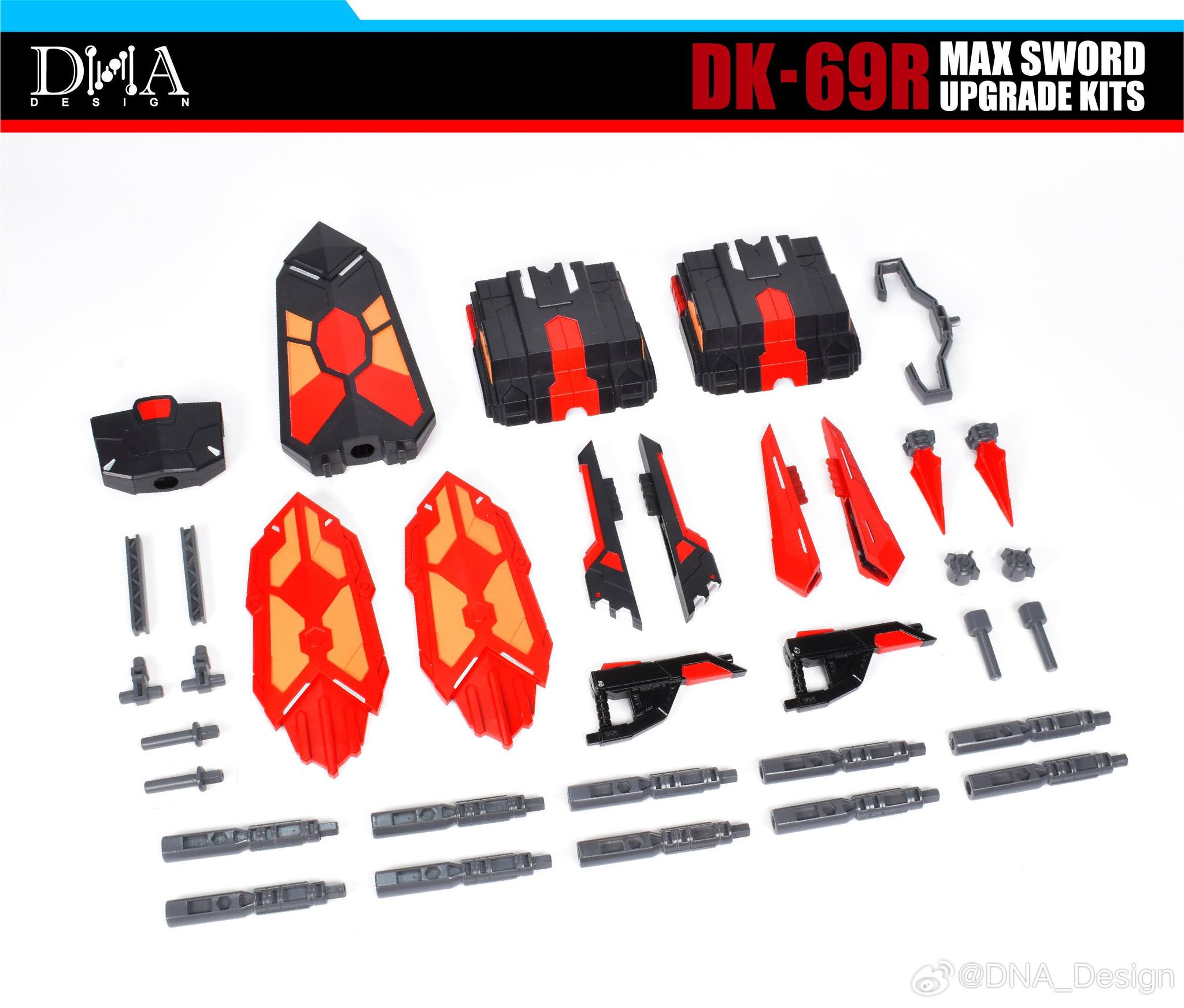 DNA Design DK-69R Sword Upgrade Kit – Kapow Toys