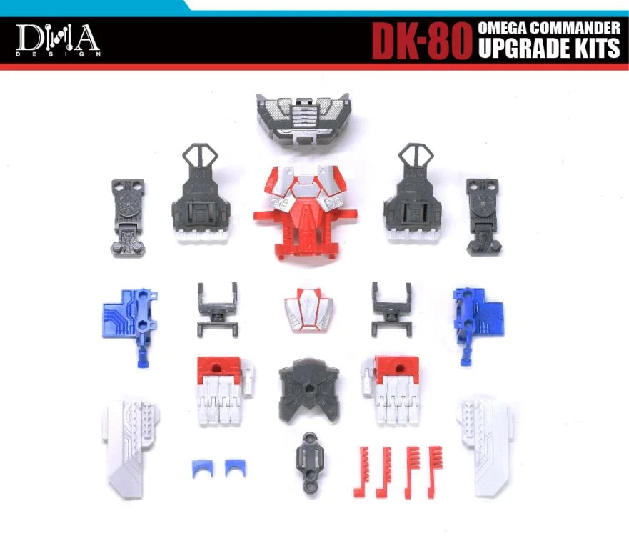 DNA Design DK-80 Omega Commander Upgrade Kit – Kapow Toys