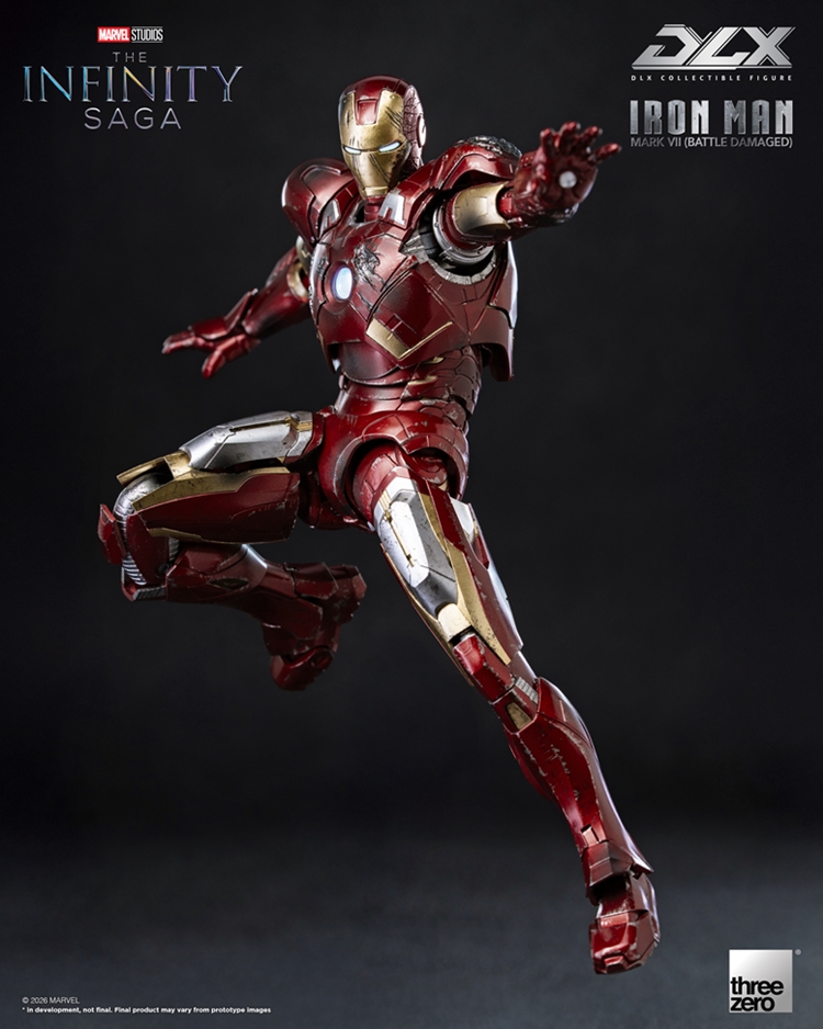 threezero Iron Man Mark XLVI フィギュア Threezero 3Z0969 Marvel Studios The Infinity Saga DLX Iron Man