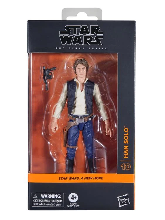 Star Wars The Black Series 6 Inch Han Solo (A New Hope) Action
