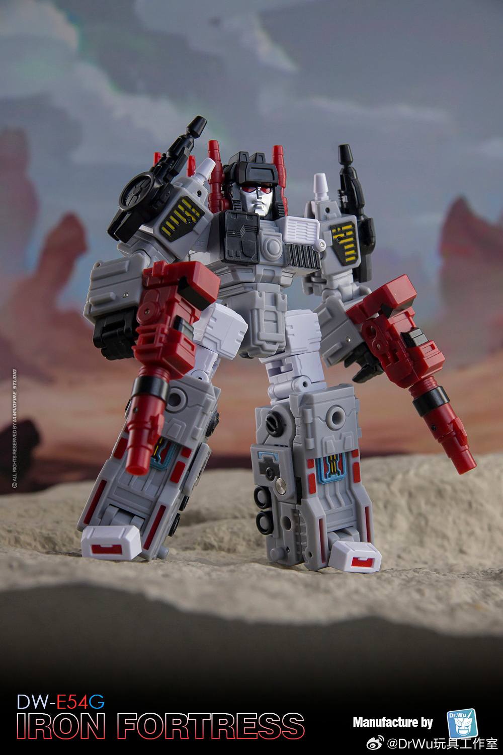 Dr Wu DW-E54G Iron Fortress Action Figure – Kapow Toys