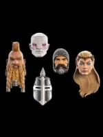 Mythic Legions The Roleplaying Game Set of 5 Heads Pack