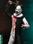 NECA Terrifier 2 Ultimate Art the Clown (Blood Splattered) Action Figure.