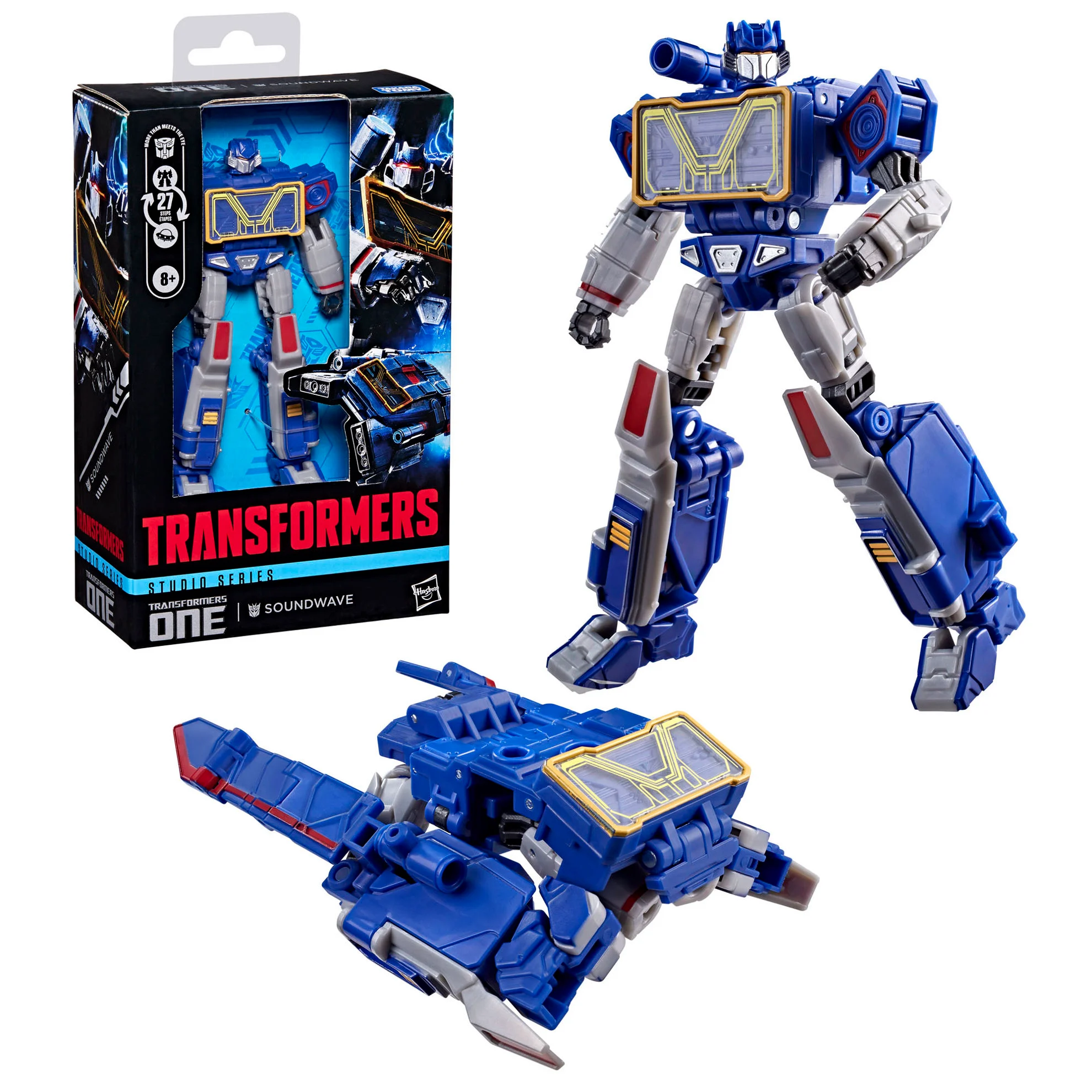 Transformers One Studio Series Deluxe Class Soundwave Action Figure ...