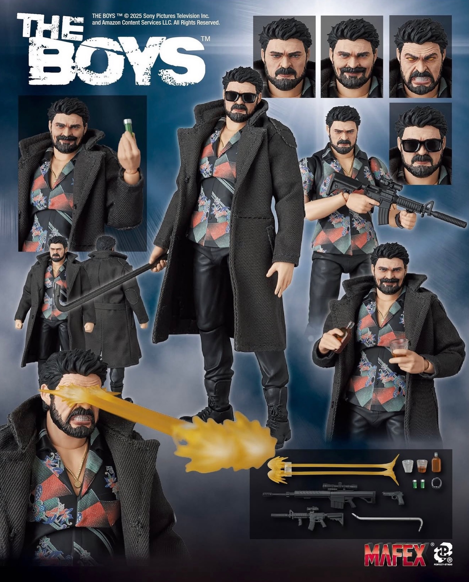 MAFEX The Boys No.312 Billy Butcher ( Temp V Version ) Action MAFEX The Boys No.312 Billy Butcher ( Temp V Version ) Action