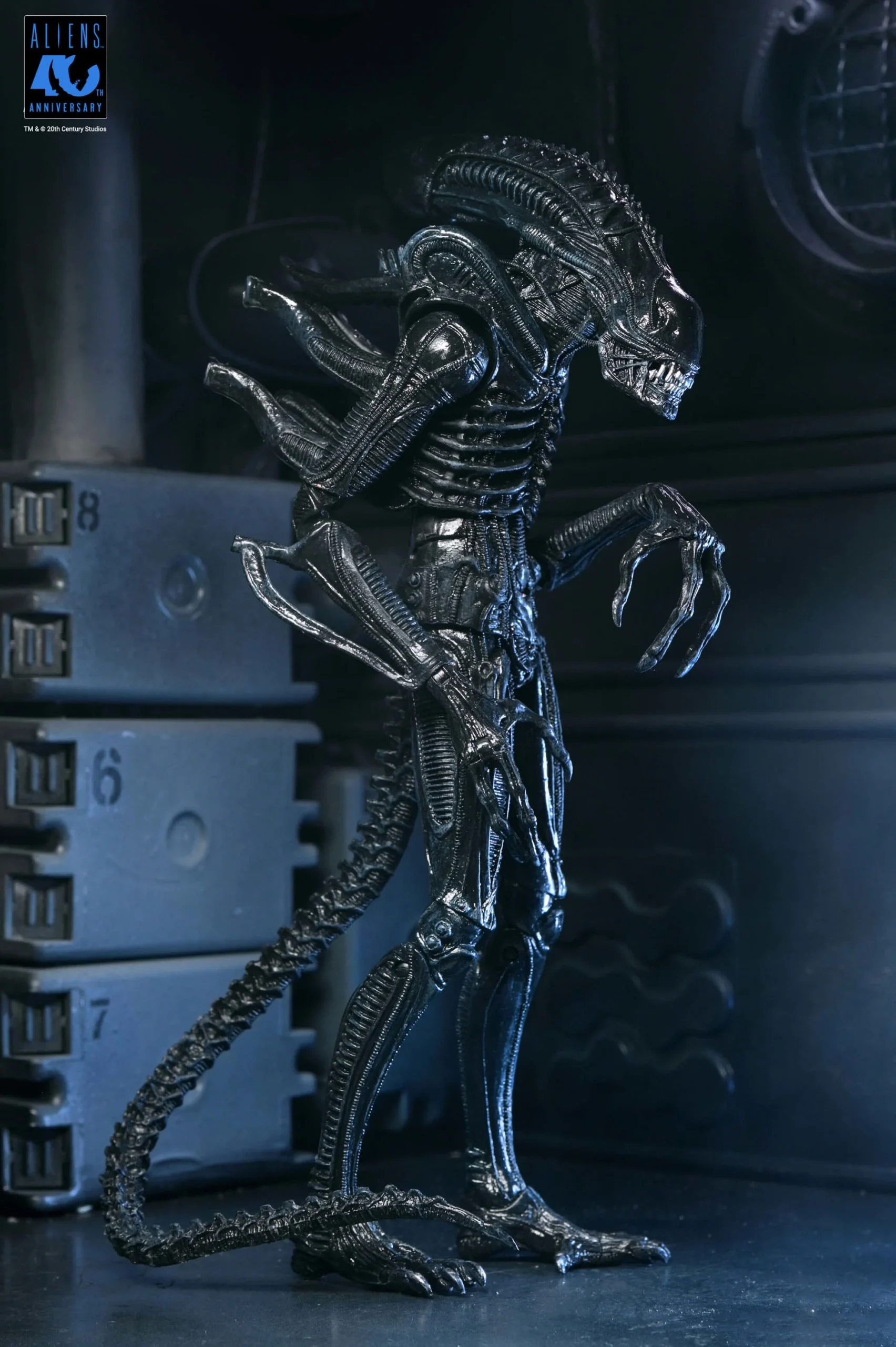 NECA Aliens 40th Anniversary Ultimate Warrior Xenomorph Action Figure ...