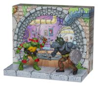 Teenage Mutant Ninja Turtles 1998 Remastered Raphael Vs Rocksteady 2 Pack