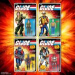 Super7 G.I.Joe ReAction+ Wave 9 Set of 4 Action Figures