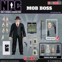 NPC (Non-Playable Characters) Mob Boss 1/12 Action Figure