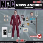 NPC (Non-Playable Characters) News Anchor (Late Night) 1/12 Action Figure