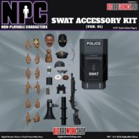 NPC (Non-Playable Characters) SWAT Accessory Kit 1/12 Scale Ver.01