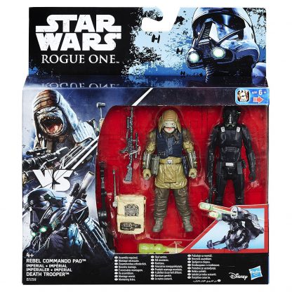 Star Wars Rogue One Death Trooper and Rebel Commando Pao Deluxe Figure 2 Pack-13905