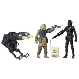 Star Wars Rogue One Death Trooper and Rebel Commando Pao Deluxe Figure 2 Pack-0