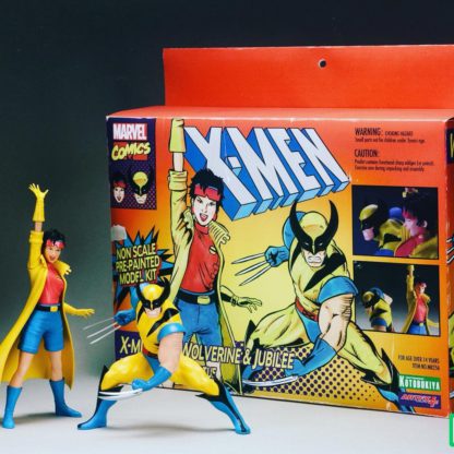 X-Men 92 Wolverine & Jubilee ArtFX Statue By Kotobukiya-0
