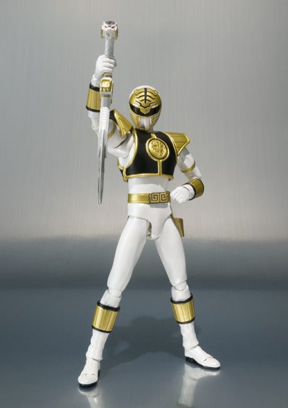 Bandai S.H. Figuarts White Ranger Power Rangers Action Figure-0