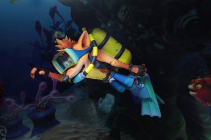 NECA Crash Bandicoot 7'' Deluxe Scuba Crash -0