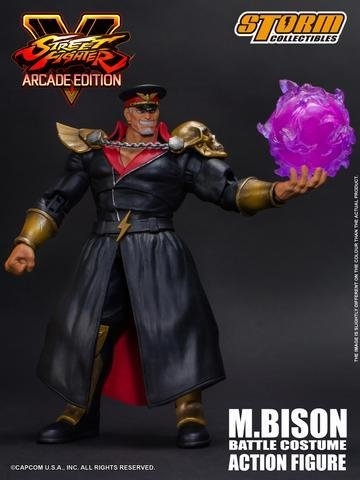 Street Fighter V M Bison Battle Costume 1:12 Scale Figure-0