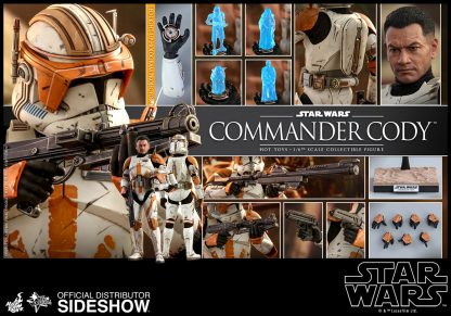 Hot Toys Star Wars Clone Commander Cody 1/6 Scale Action Figure-20445