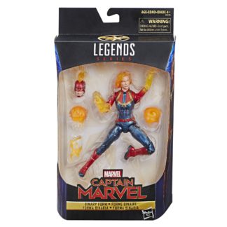 Marvel Legends Captain Marvel Binary Form Action Figure-0