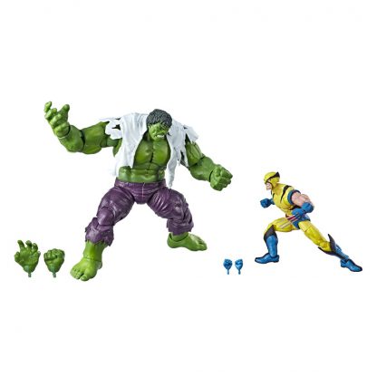 Marvel Legends 80th Anniversary Hulk Vs Wolverine 2 Pack USA Packaging -21126