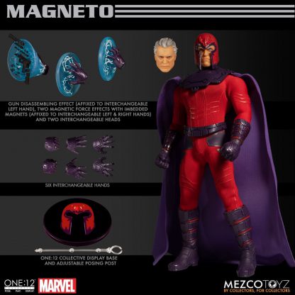 Mezco One:12 Collective Magneto Action Figure-21137