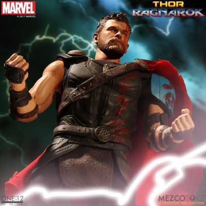 Mezco One:12 Collective Thor Ragnarok Gladiator Thor Action Figure-20935