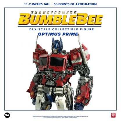 ThreeA X Hasbro Bumblebee Movie Optimus Prime Deluxe Scale Action Figure-21329