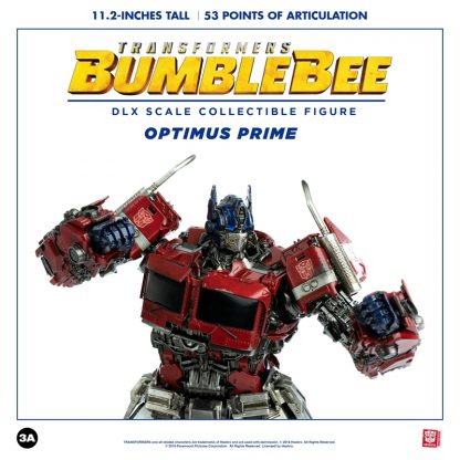 ThreeA X Hasbro Bumblebee Movie Optimus Prime Deluxe Scale Action Figure-21328
