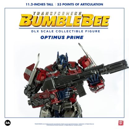 ThreeA X Hasbro Bumblebee Movie Optimus Prime Deluxe Scale Action Figure-0