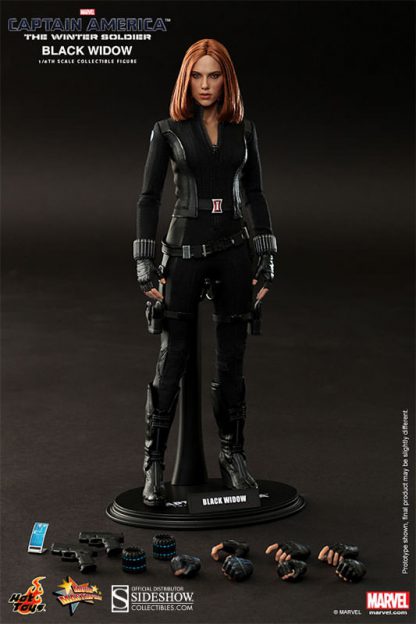 Hot Toys Captain America The Winter Soldier Black Widow 1/6th Scale Figure-21224
