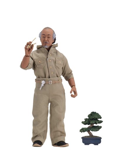 NECA The Karate Kid (1984) Mr Miyagi Clothed Action Figure-0