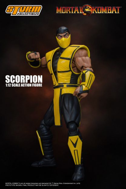 Mortal Kombat Scorpion Storm Collectibles Action Figure-21360