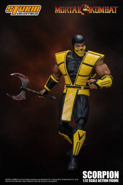 Mortal Kombat Scorpion Storm Collectibles Action Figure-21363