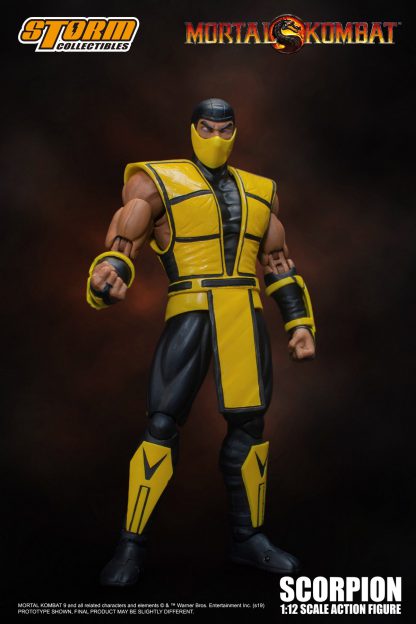 Mortal Kombat Scorpion Storm Collectibles Action Figure-21364