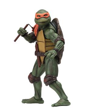 NECA TMNT Movie Star Michelangelo 7 Inch Action Figure-0