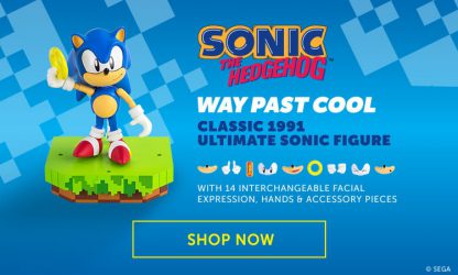Tomy 1991 Classic Ultimate Sonic Action Figure-21318