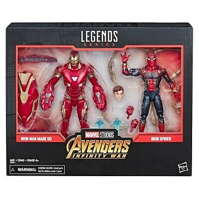Marvel Legends 80th Anniversary Iron Spider & Iron Man 2 Pack -0