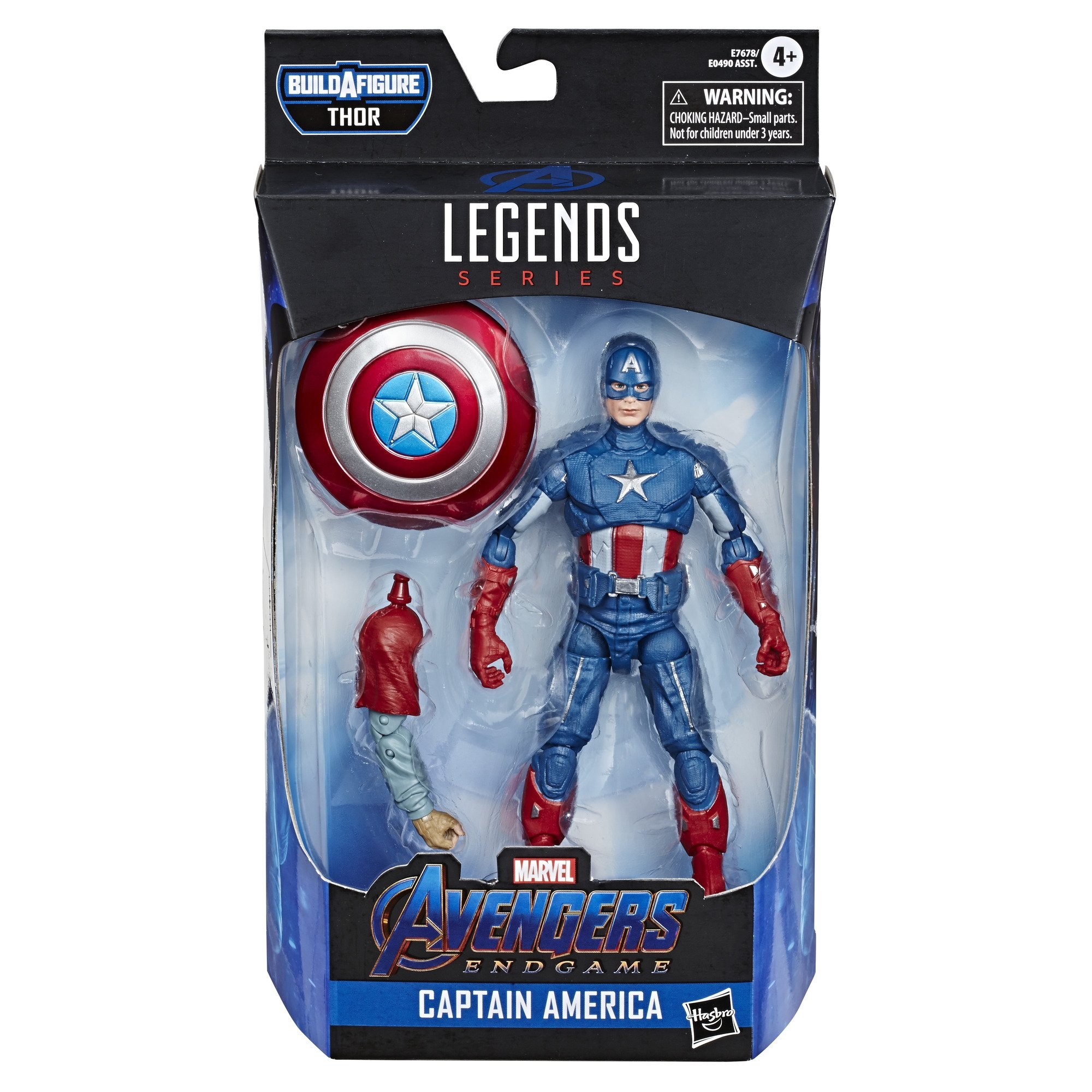 Action Figure Ultimate Captain America - Hasbro 2010 - Edizione Limitata San Diego Comic-Con, 9,5 Cm