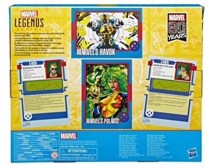 Marvel Legends 80th Anniversary X-Factor Havok & Polaris 2 Pack -21710