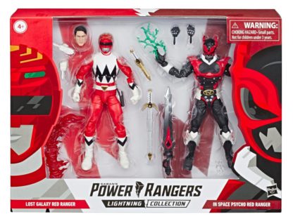 Power Rangers Lightning Collection Red Ranger & Psycho Red Ranger Two-Pack-0